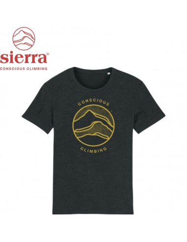 T-shirt Man Conscious Heather (Black Denim) - T-shirt manches courtes - Sierra