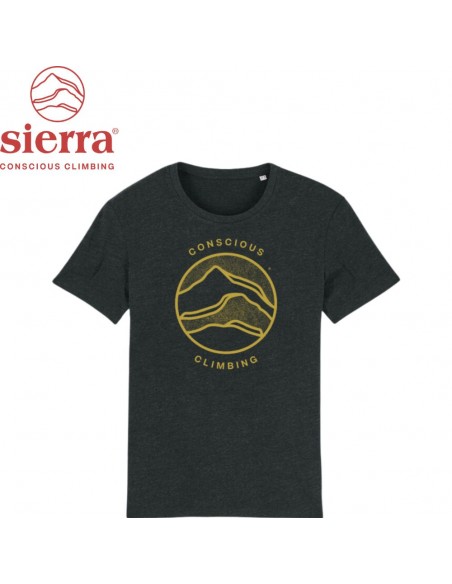 T-shirt Man Conscious Heather (Black Denim) - T-shirt manches courtes - Sierra