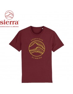 T-shirt Man Conscious (Burgundy) - T-shirt manches courtes - Sierra
