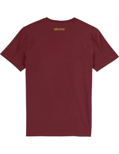 T-shirt Man Conscious (Burgundy) - T-shirt manches courtes - Sierra 2
