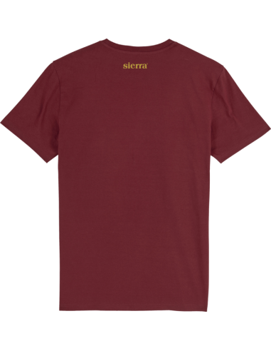 T-shirt Man Conscious (Burgundy) - T-shirt manches courtes - Sierra