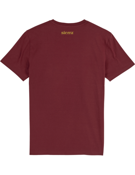 T-shirt Man Conscious (Burgundy) - T-shirt manches courtes - Sierra