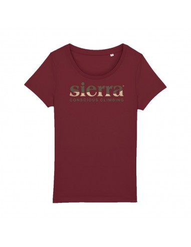 T-shirt Woman Sierra (Burgundy) - T-shirt manches courtes - Sierra