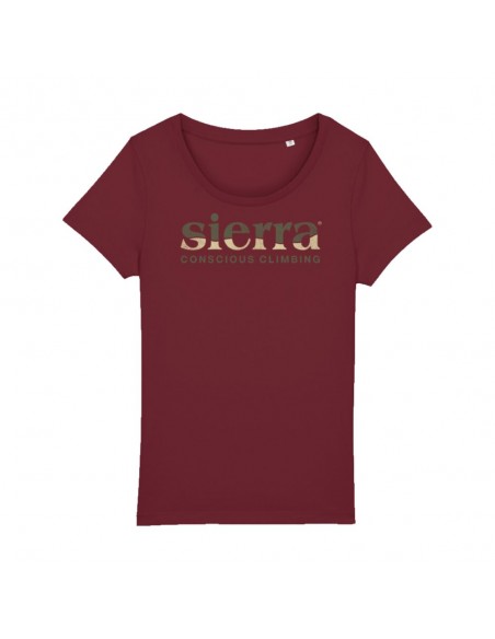 T-shirt Woman Sierra (Burgundy) - T-shirt manches courtes - Sierra