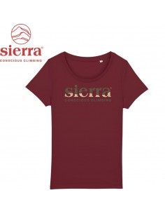 T-shirt Woman Sierra (Burgundy) - T-shirt manches courtes - Sierra 2