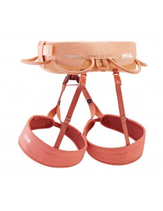Corax LT Women (Coral-Sand) - Baudrier d’escalade femme polyvalent - Petzl 2