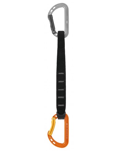 Pack 4 Spirit Express 25 cm - Ceinture express pour l'escalade sportive - Petzl