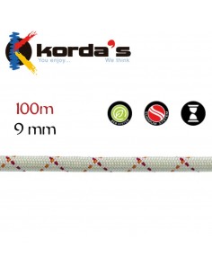 Iris 9 Spéléologie (100 m) - Corde semi-statique type A - Korda\'s 2