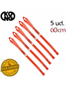 Pack 5 Aro adventure Evo 60 cm (Rojo) - Anneau d'ancrage simple - Kong 2