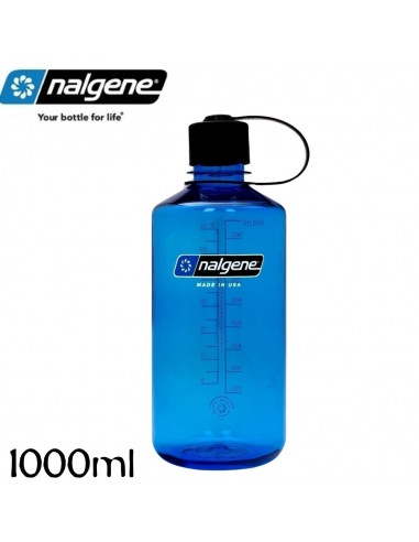 Gourde à goulot étroit Sustain 1000 ml (Bleu) - Nalgene