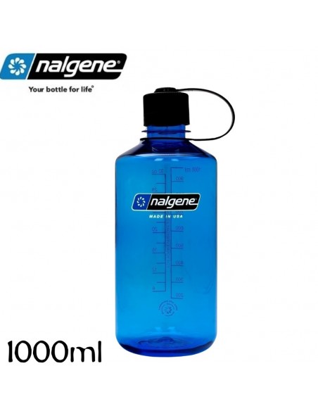 Gourde à goulot étroit Sustain 1000 ml (Bleu) - Nalgene