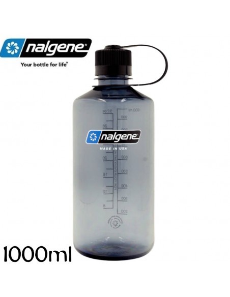Gourde à goulot étroit Sustain 1000 ml (Grey) - Nalgene