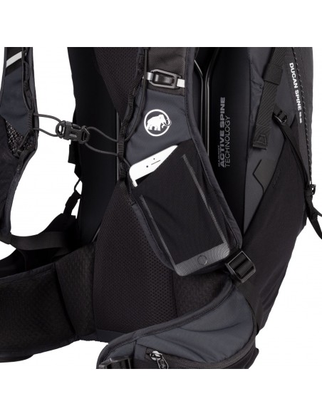 Duncan Spine 28-35L (Black) - Sac à dos technique de randonnée - Mammut