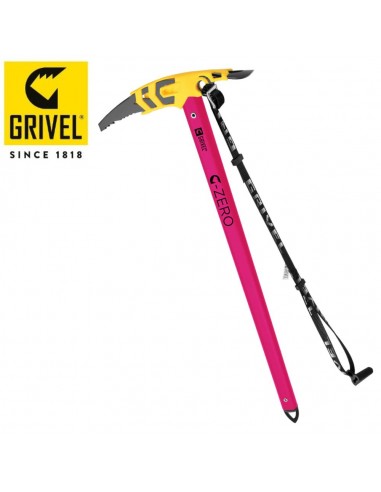 G Zero Rosa - Piolet classique pour randonnée glaciaire - Grivel