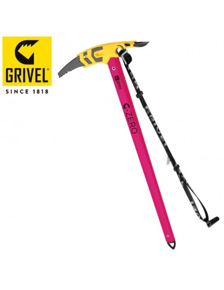 G Zero Rosa - Piolet classique pour randonnée glaciaire - Grivel