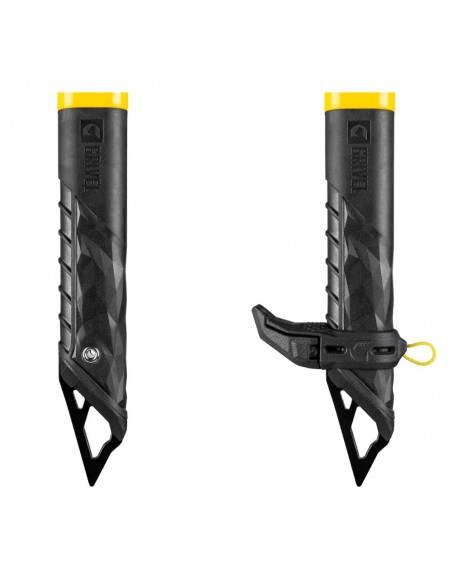 Air Tech Evo hammer con G-Slider - Piolet polyvalent pour alpinisme - Grivel