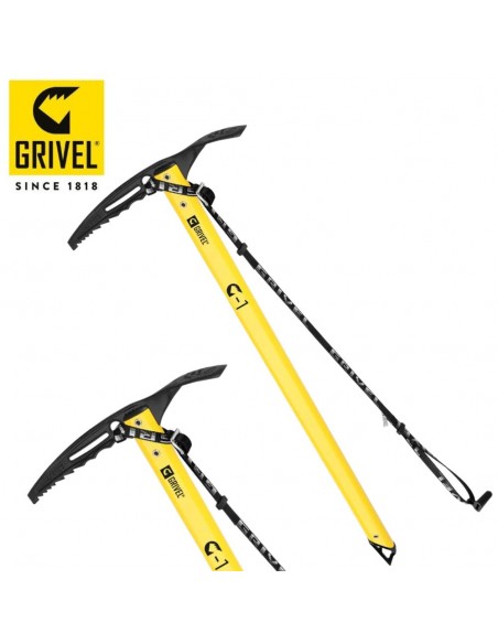 G1 Yellow - Piolet classique forgé à chaud - Grivel