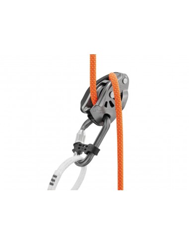 Attache Bar (Gray) - Mosqueton HMS Rosca con antigiro - Petzl