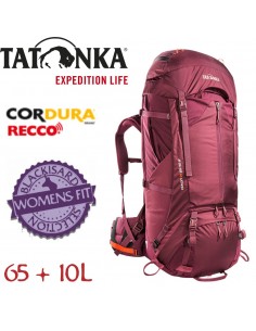 Yukon X1 65+10 Women (Bordeaux red) - Mochila de trekking - Tatonka