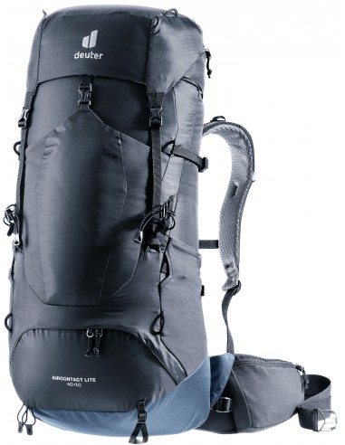 Air Contact Lite 40 + 10 (Black - Marine) - Mochila de trekking - Deuter