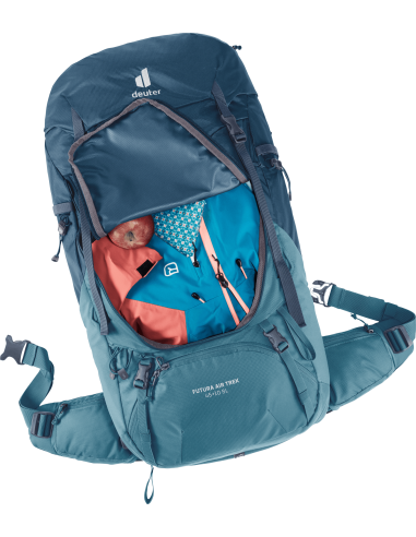 Futura Air Trek 45 + 10 SL (Marine - lake) - Mochila de trekking para mujer - Deuter