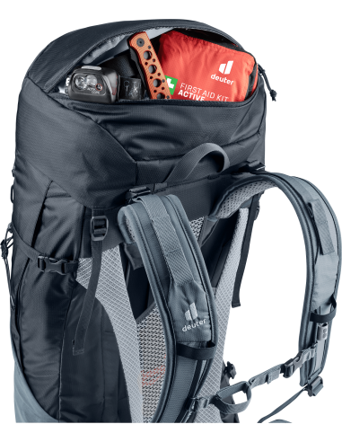 Futura Air Trek 50 + 10 (Noir - Graphite) - sac à dos de randonnée - Deuter