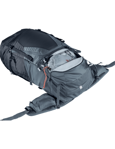 Futura Air Trek 50 + 10 (Noir - Graphite) - sac à dos de randonnée - Deuter