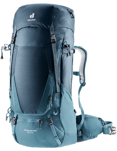 Futura Air Trek 55 + 10 SL (Marine - Lake) - Mochila de trekking para mujer - Deuter