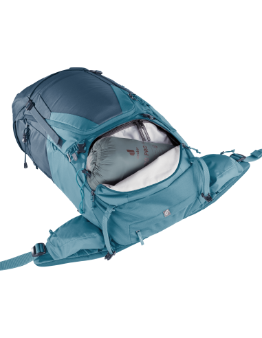 Futura Air Trek 55 + 10 SL (Marine - Lake) - Mochila de trekking para mujer - Deuter