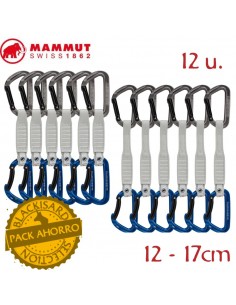 Pack 12 bandes Workhorse Keylock (Argent - Rose) (6 de 12 cm + 6 de 17 cm) - Mammut