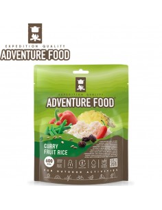 Arroz al curry con fruta -...