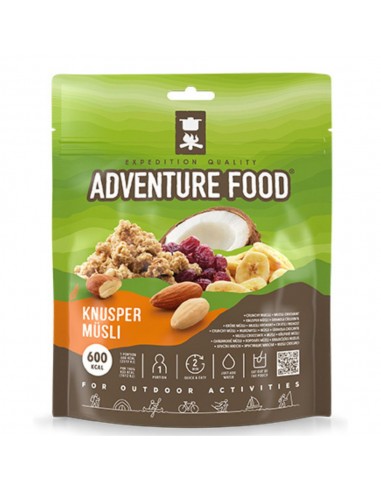 Muesli crujiente - comida liofilizada (1 racion) - Adventure food
