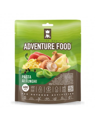Pasta ai funghi - comida liofilizada (1 racion) - Adventure food