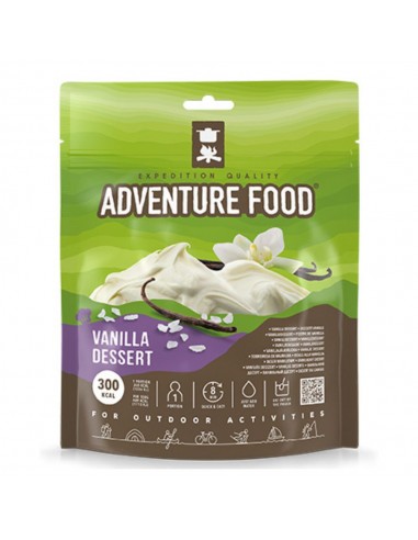 Postre de vainilla - comida liofilizada (1 racion) - Adventure food