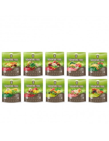 Pack 10 raciones variadas de comida liofilizada (1 racion) - Adventure food