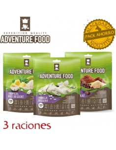 Pack 3 postres - comida...