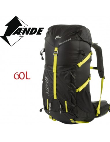 Santiago 2.0 60L Shield (Nero/Giallo)...