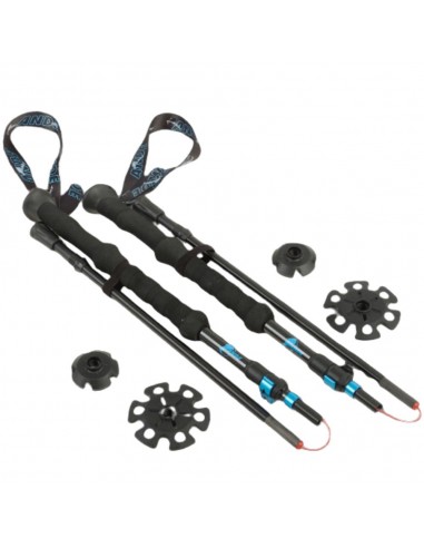 New Maloja - Bastones de trekking plegables de carbono - Ande
