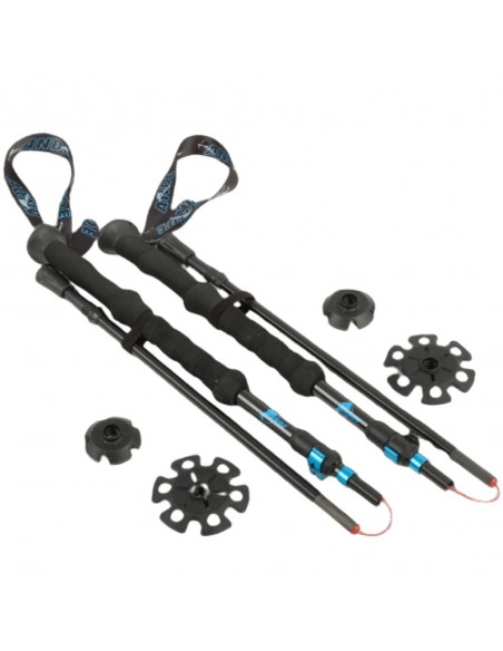 New Maloja - Bastones de trekking plegables de carbono - Ande