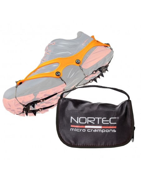 Trail 2.4 (Orange) - Micro-crampones de running y trail running-Nortec