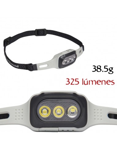 Lumière de déploiement (Alloy) - Lumière rechargeable devant 325 lumens - Black Diamond