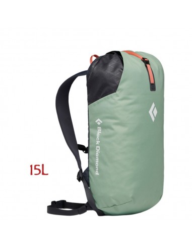 Rock Blitz 15L (Desert Sage) - Mochila ligera para via larga - Black Diamond