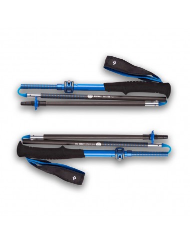Distance carbon FLZ poles (par) - Bastones ultraligeros regulables y plegables - Black Diamond