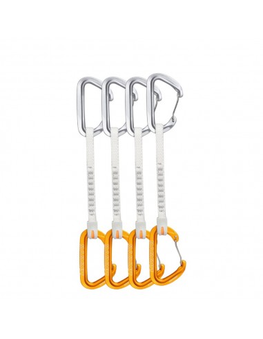 Pack 4 Sender Wire 17cm - bracelets express pour escalade et fermoir classica - Mammut