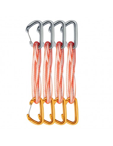 Pack 4 Sender Wire 60cm - Cintas extensibles para alpinismo y esclada classica - Mammut