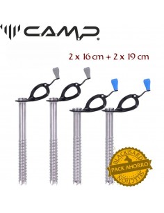 Pack 4 tornillos de hielo...