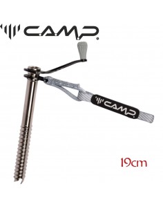 Rocket Plus 19 cm - Tornillo de hielo con cinta de dyneema - Cassin