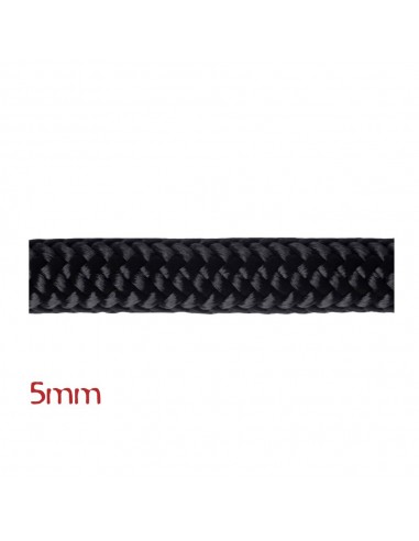 Cordino 5mm (por metros) (Negro) - Fixe
