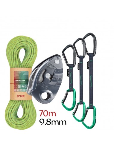 Pack 4 Puput 24cm quickdraw - Cintas express 24cm para escalada deportiva - Fixe