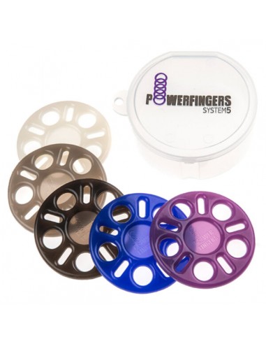PowerFingers (5 unidades ) - Recuperador/entrenamiento para dedos - Kletter Retter